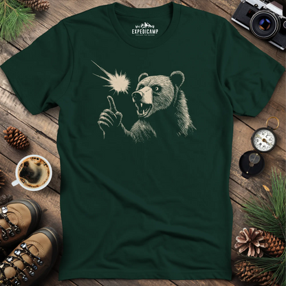 Pointing Bear T-Shirt – Wilderness Wonder