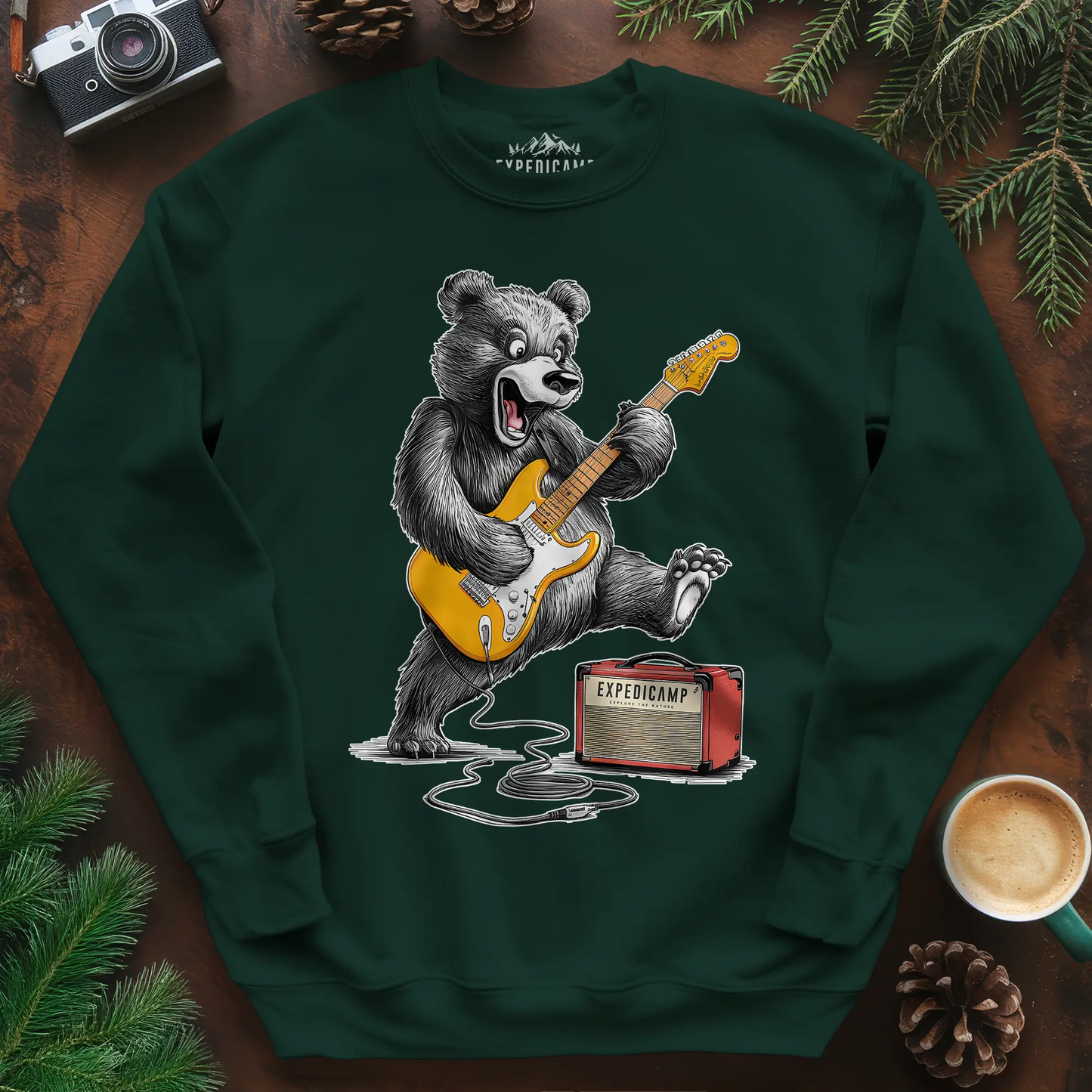 Bear Amp Rock Sweatshirt