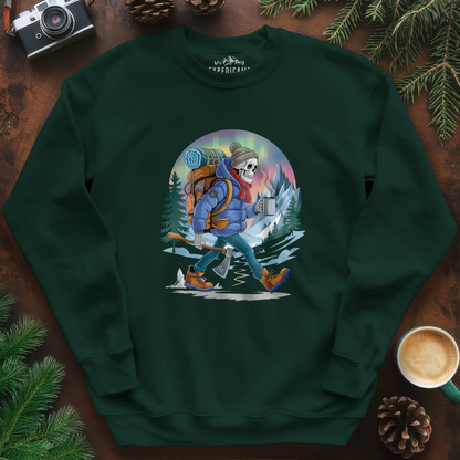 Aurora Skeleton Hiker Sweatshirt