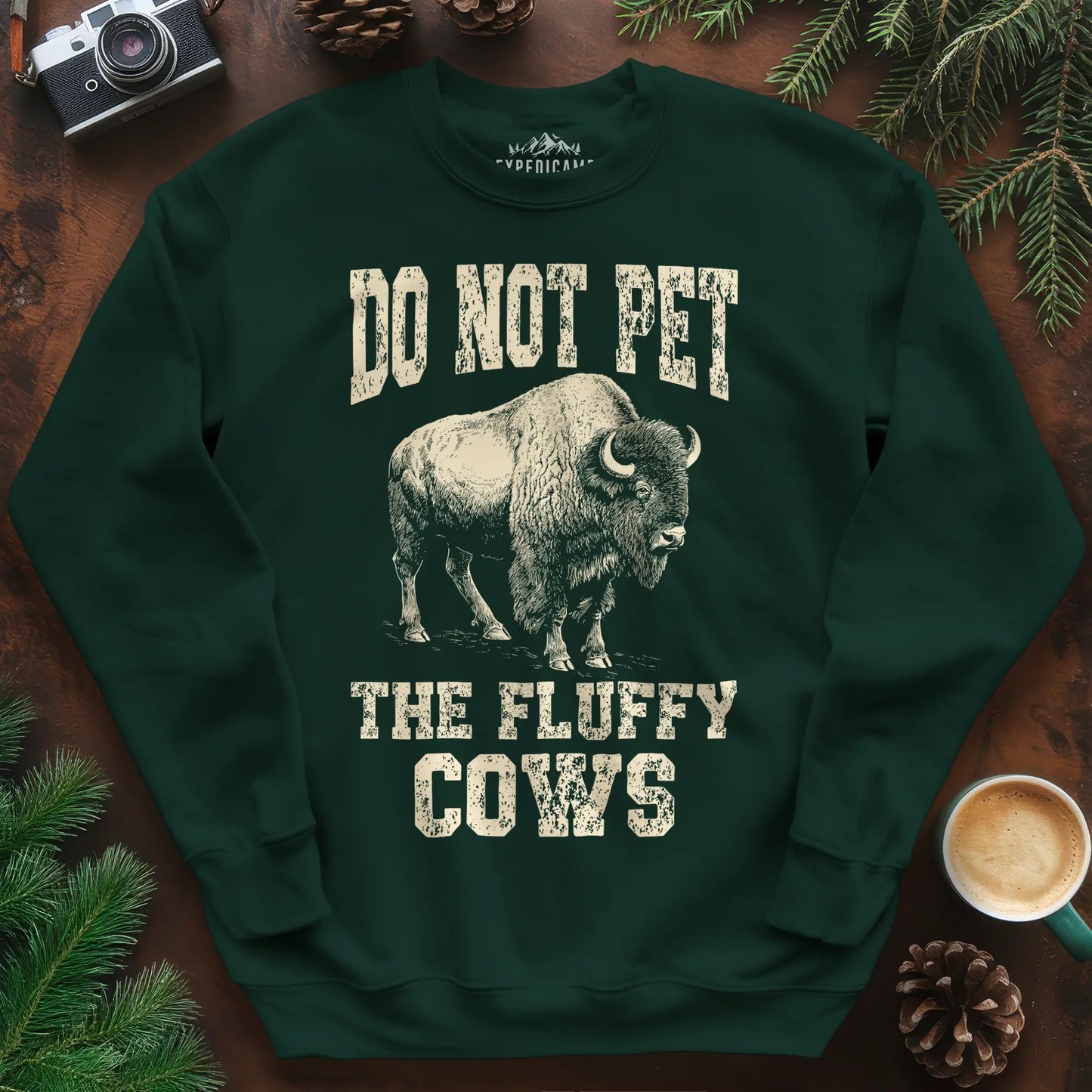 Do Not Pet The Fluffy Cows Sweatshirt