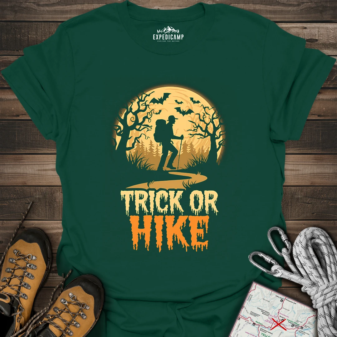 Trick Or Hike Hiker T-Shirt