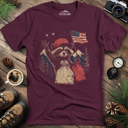 Forest Patriot Fred T-Shirt - Honoring Our Wildlife Heroes