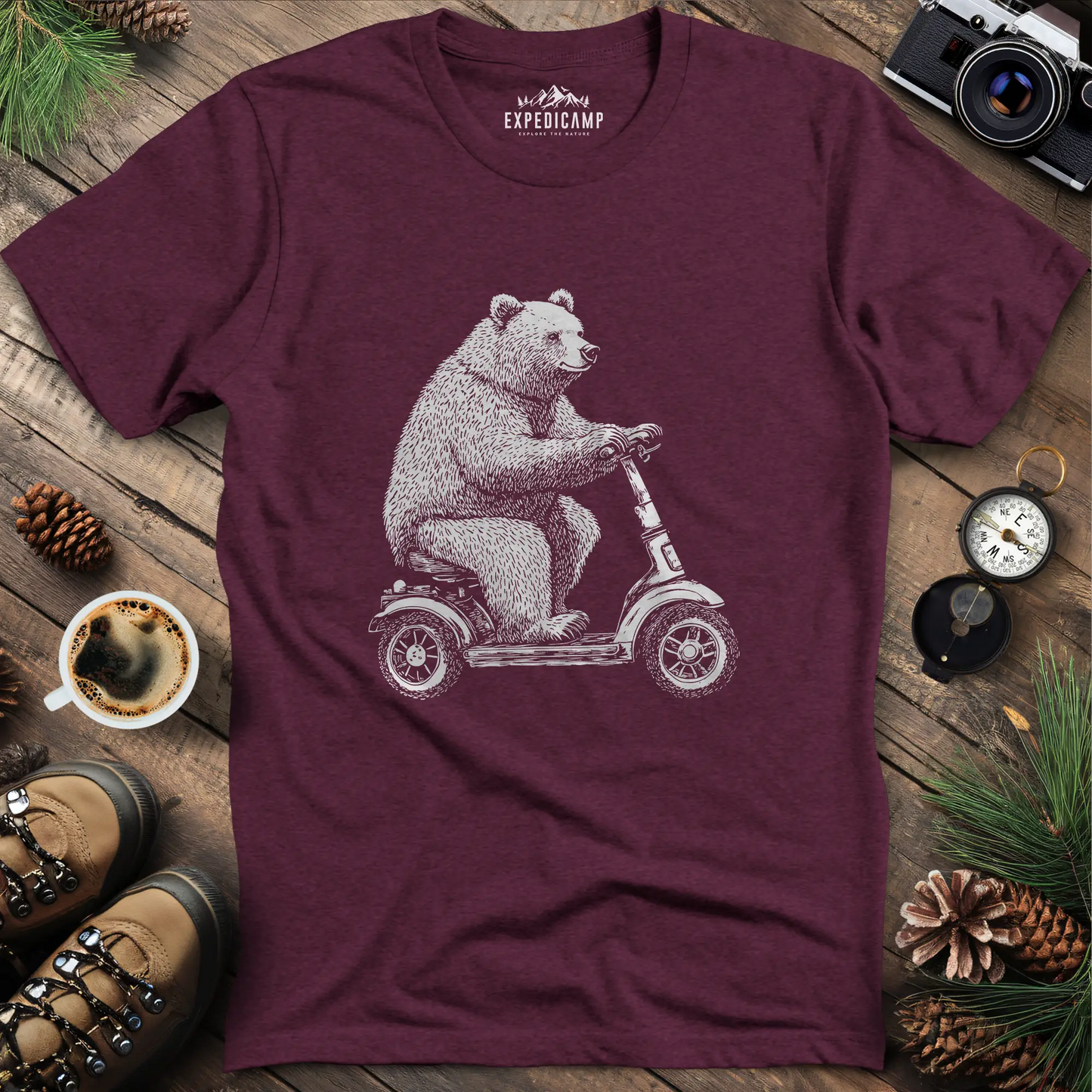 Scooting Bear T-Shirt