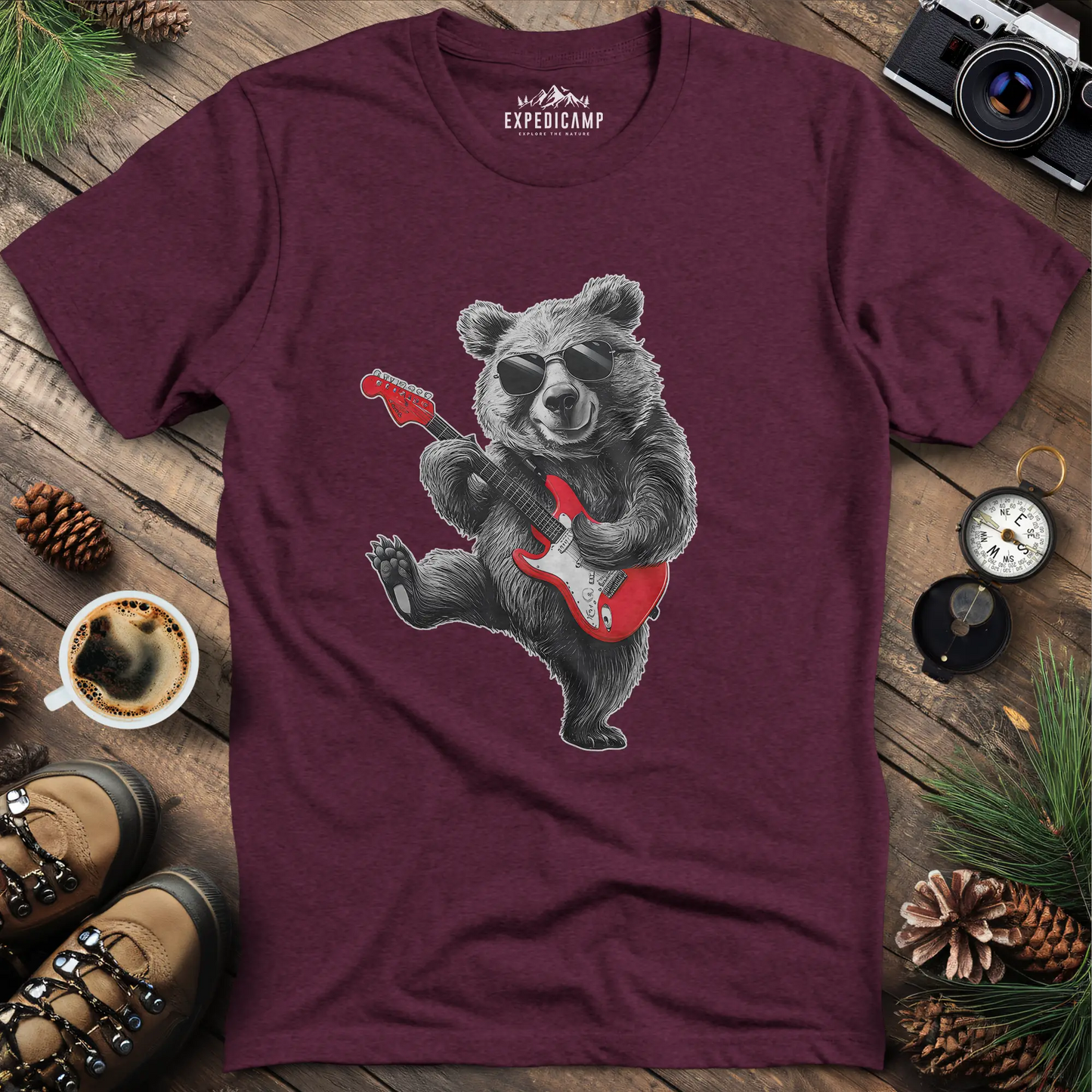 Bear Rock Star T-Shirt