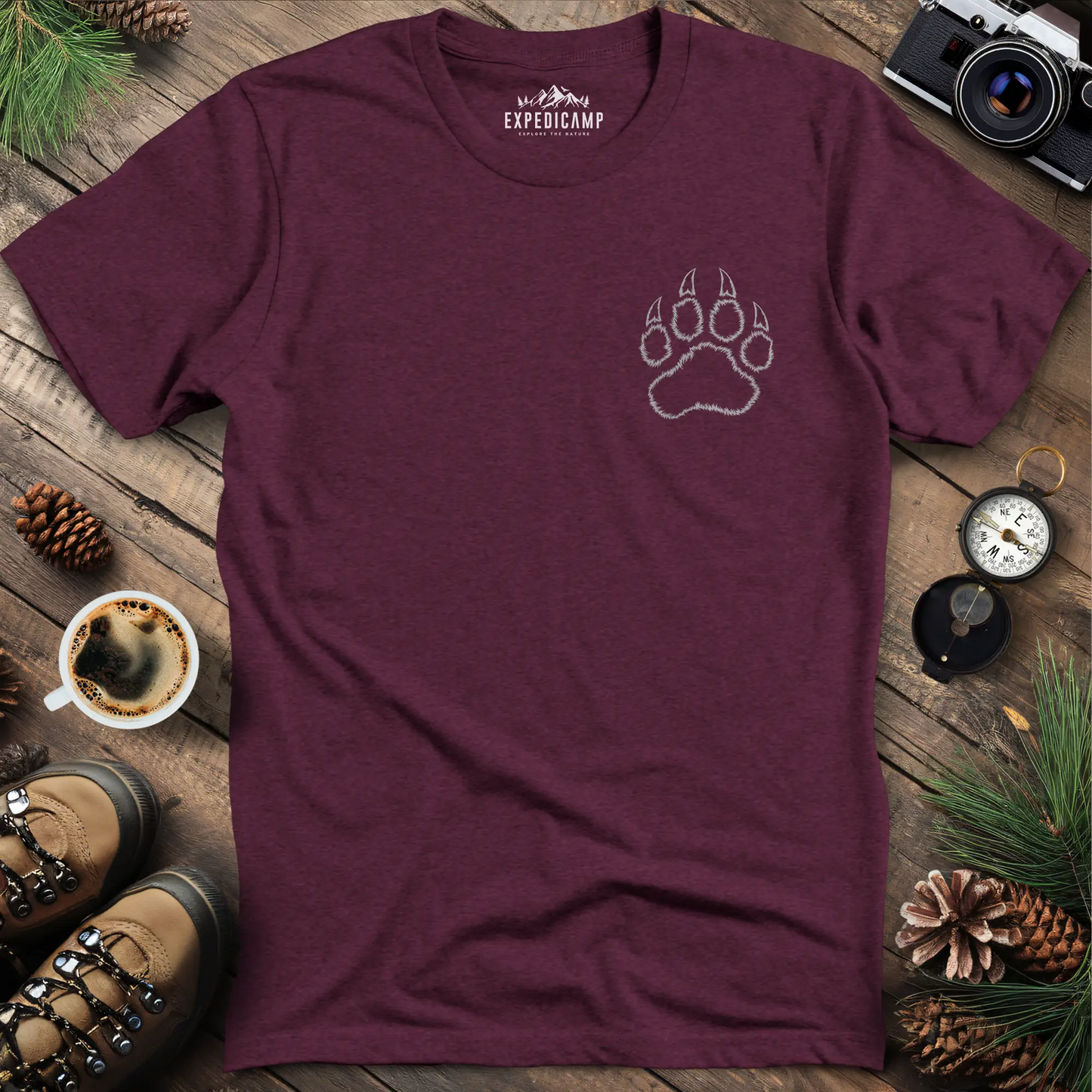 Bear Paw Print T-Shirt