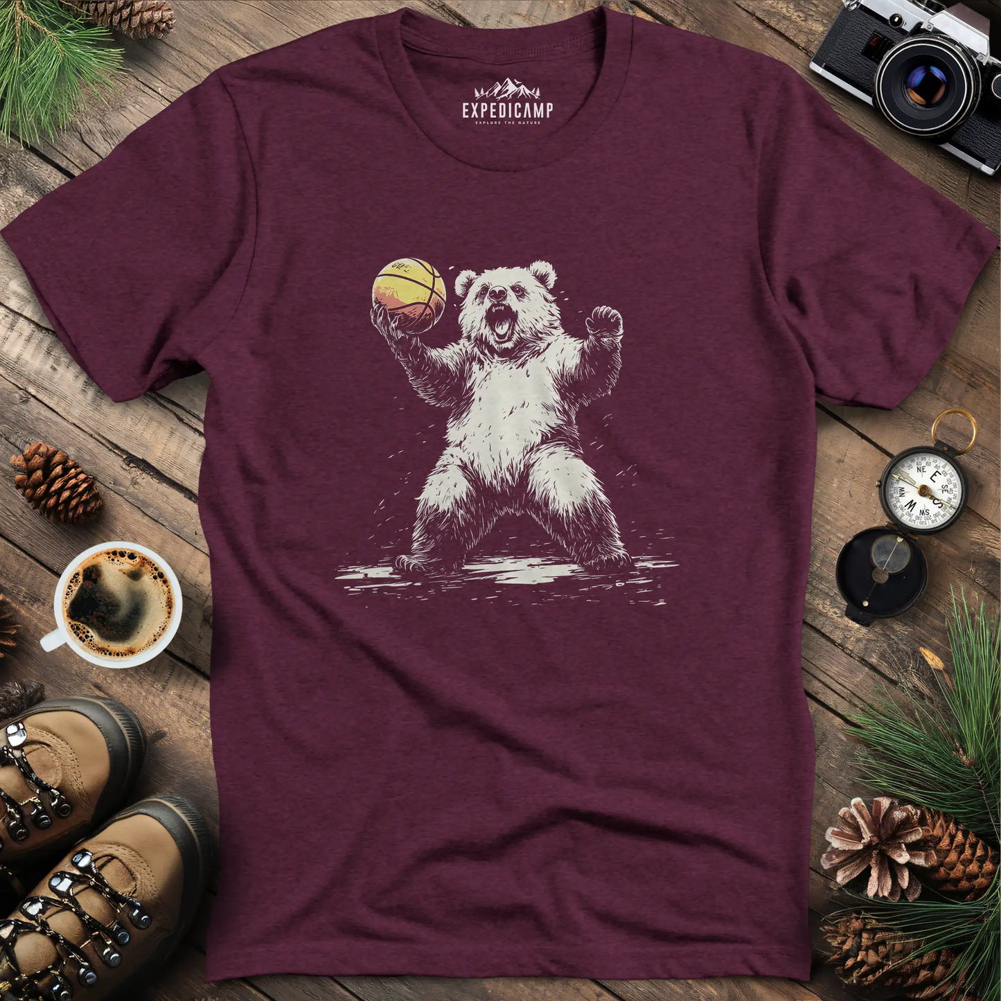 Bear Basketball T-Shirt