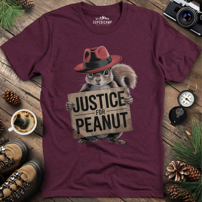 Justice for Peanut T-Shirt - Tribute to a Fallen Friend