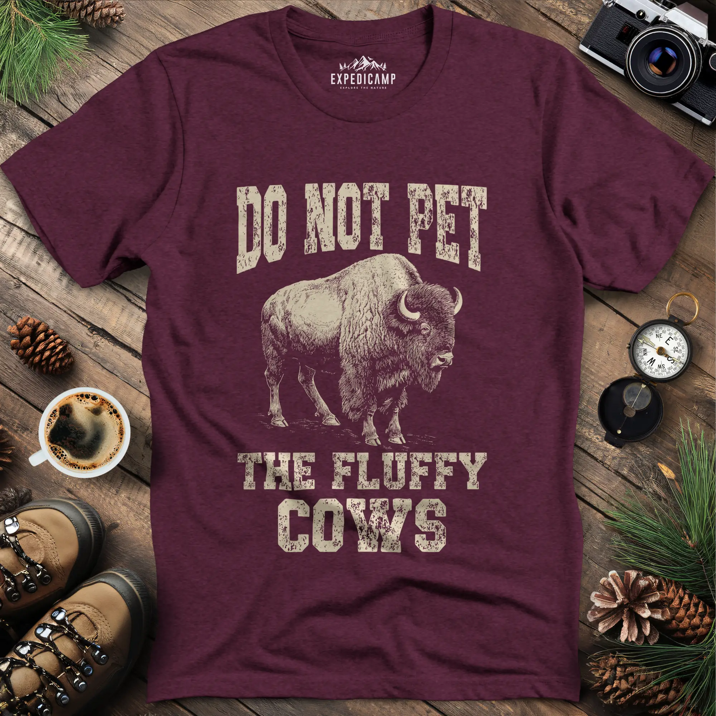 Do Not Pet The Fluffy Cows T-Shirt