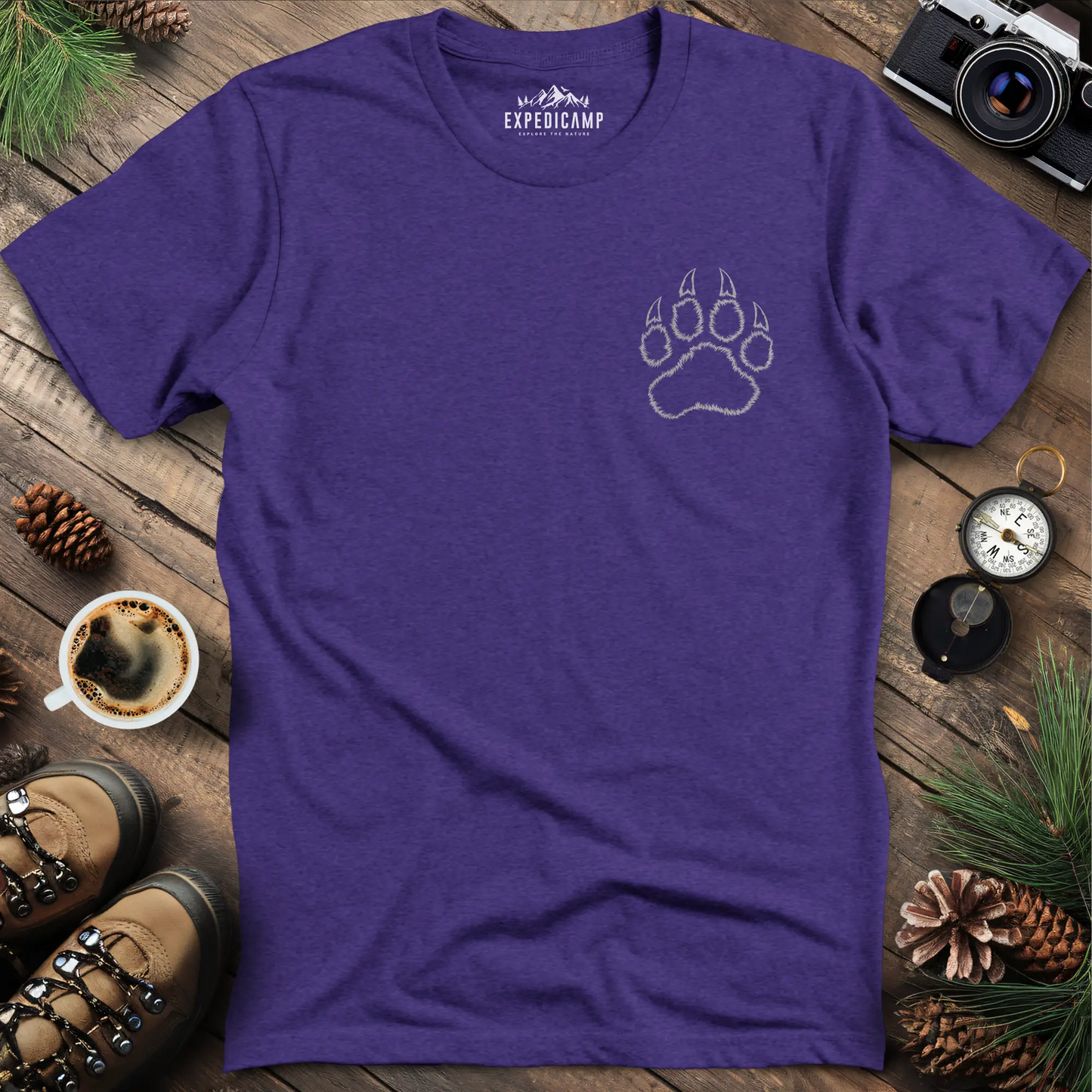 Bear Paw Print T-Shirt