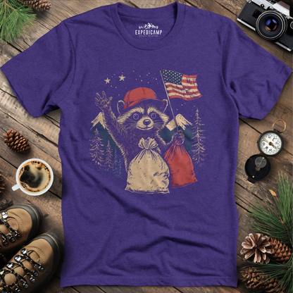 Forest Patriot Fred T-Shirt - Honoring Our Wildlife Heroes