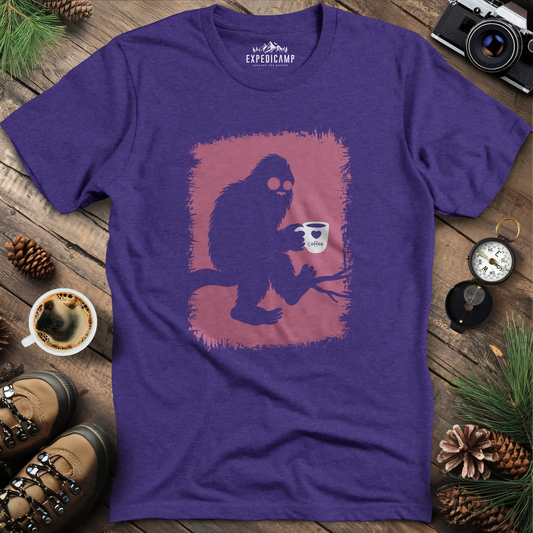 Bigfoot Coffee Lover T-Shirt