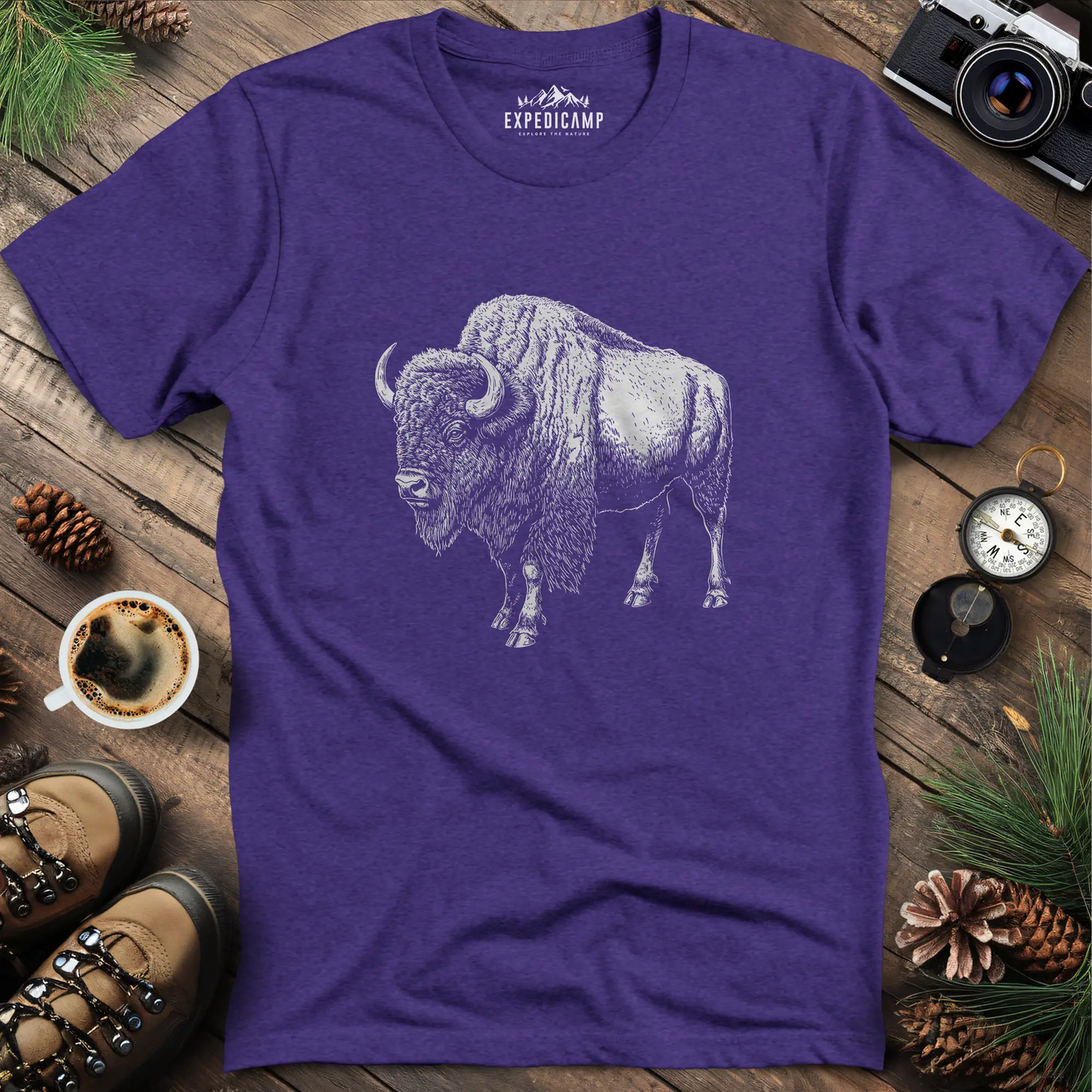 Majestic Bison T-Shirt