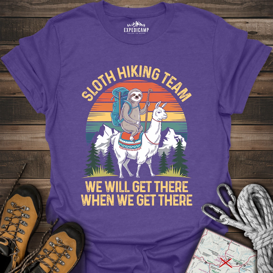 Sloth Hiking Team T-Shirt