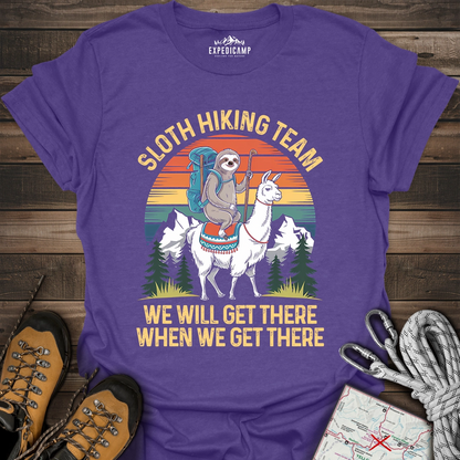 Sloth Hiking Team T-Shirt