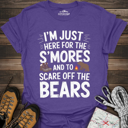 I'm Just Here For The S'mores T-Shirt