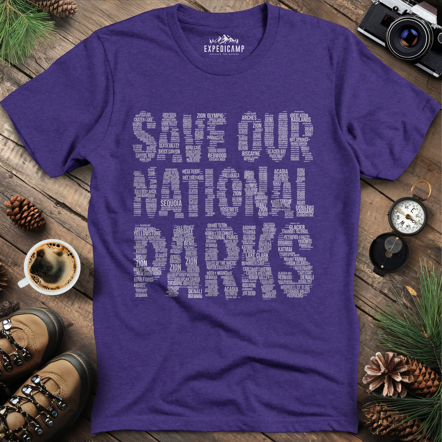 Save Our National Parks T-Shirt - Word Art