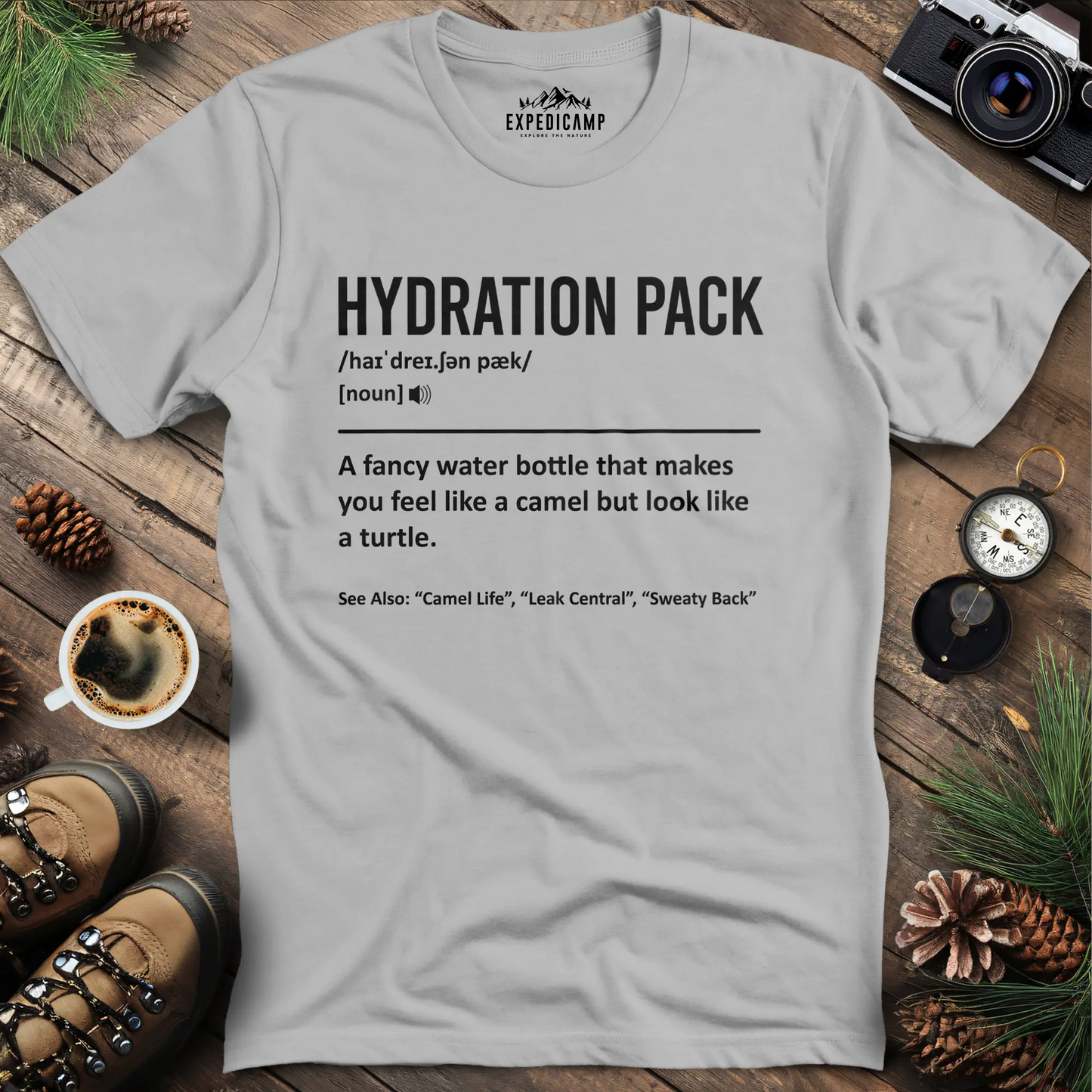 Hydration Pack Definition T-Shirt