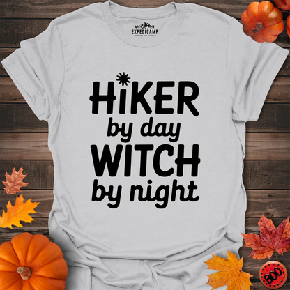 Hiker By Day Witch By Night T-Shirt