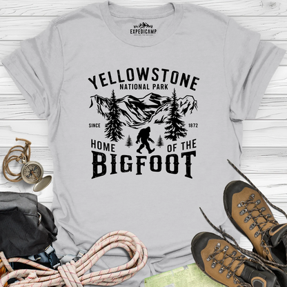 Yellowstone Home Of The Bigfoot National Park T-Shirt