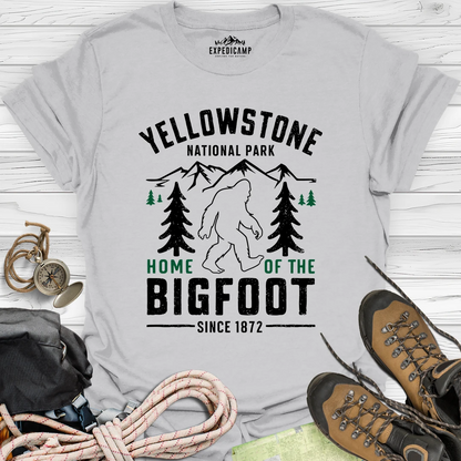 Yellowstone Home Of The Bigfoot National Park T-Shirt