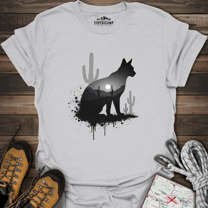 Desert Bobcat Sunset T-Shirt