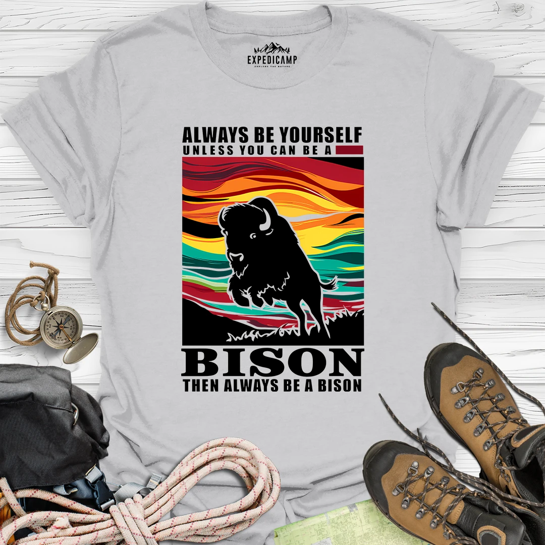 Always Be Yourself Unless You Can Be A Bison T-Shirt