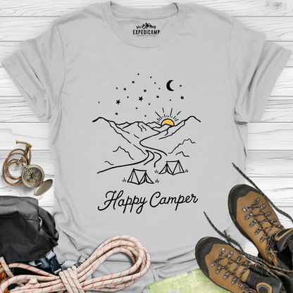 Happy Camper Camping T-Shirt