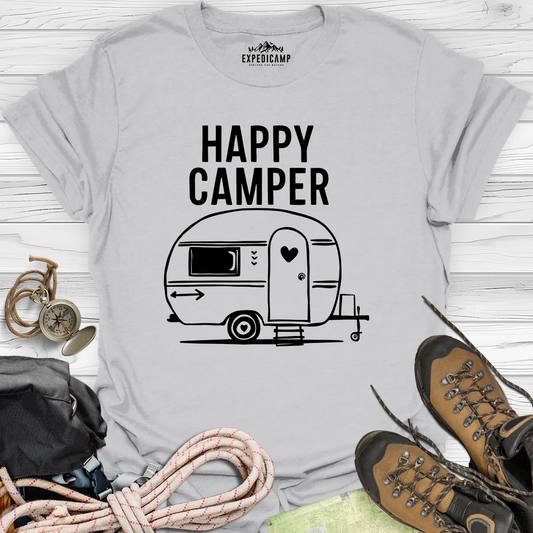 Happy Camper Camping T-Shirt