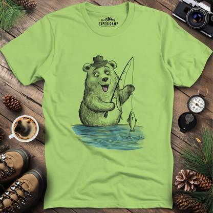 Fishing Bear Adventure T-Shirt