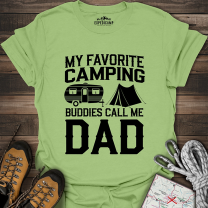 My Favorite Camping Buddies Call Me Dad T-Shirt