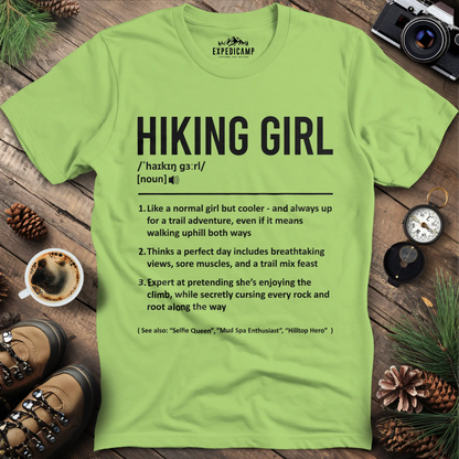 Definition Hiking Girl