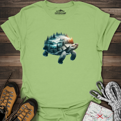 Double Exposure Turtle T-Shirt