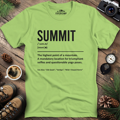 Summit Definition T-Shirt