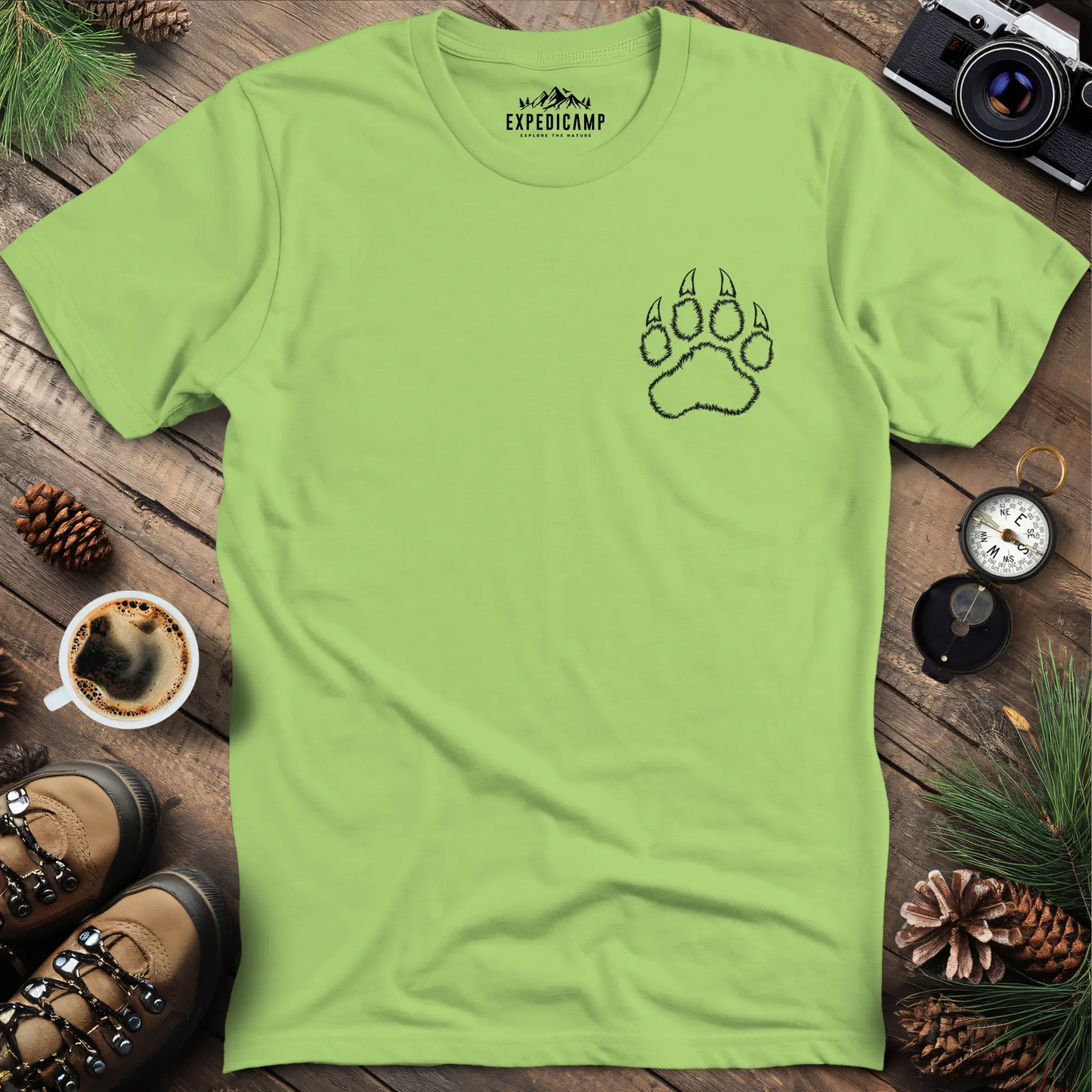 Bear Paw Print T-Shirt