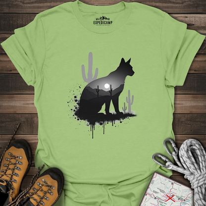 Desert Bobcat Sunset T-Shirt