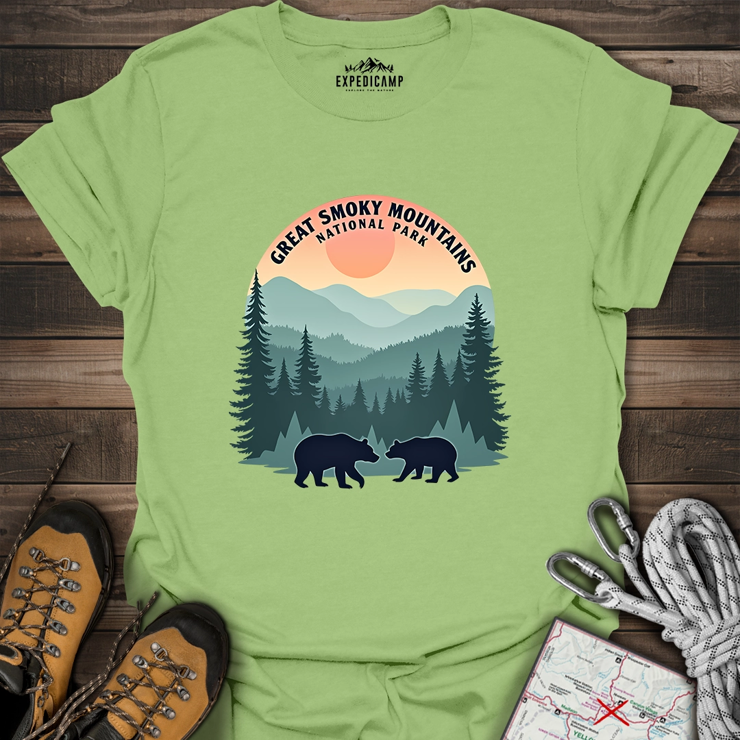 Great Smoky Mountains National Park Bears T-Shirt