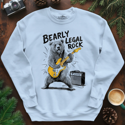 Bearly Legal Rock Sweatshirt