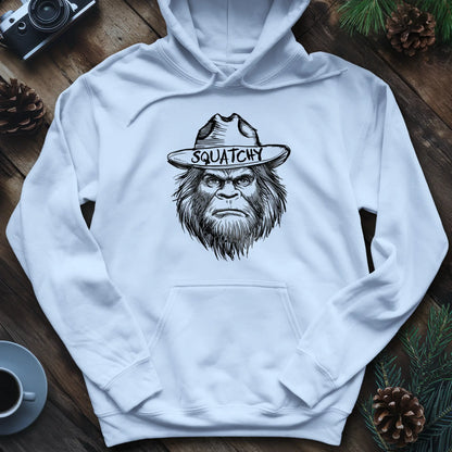 Bigfoot Sasquatch Silhouette Ranger Hoodie