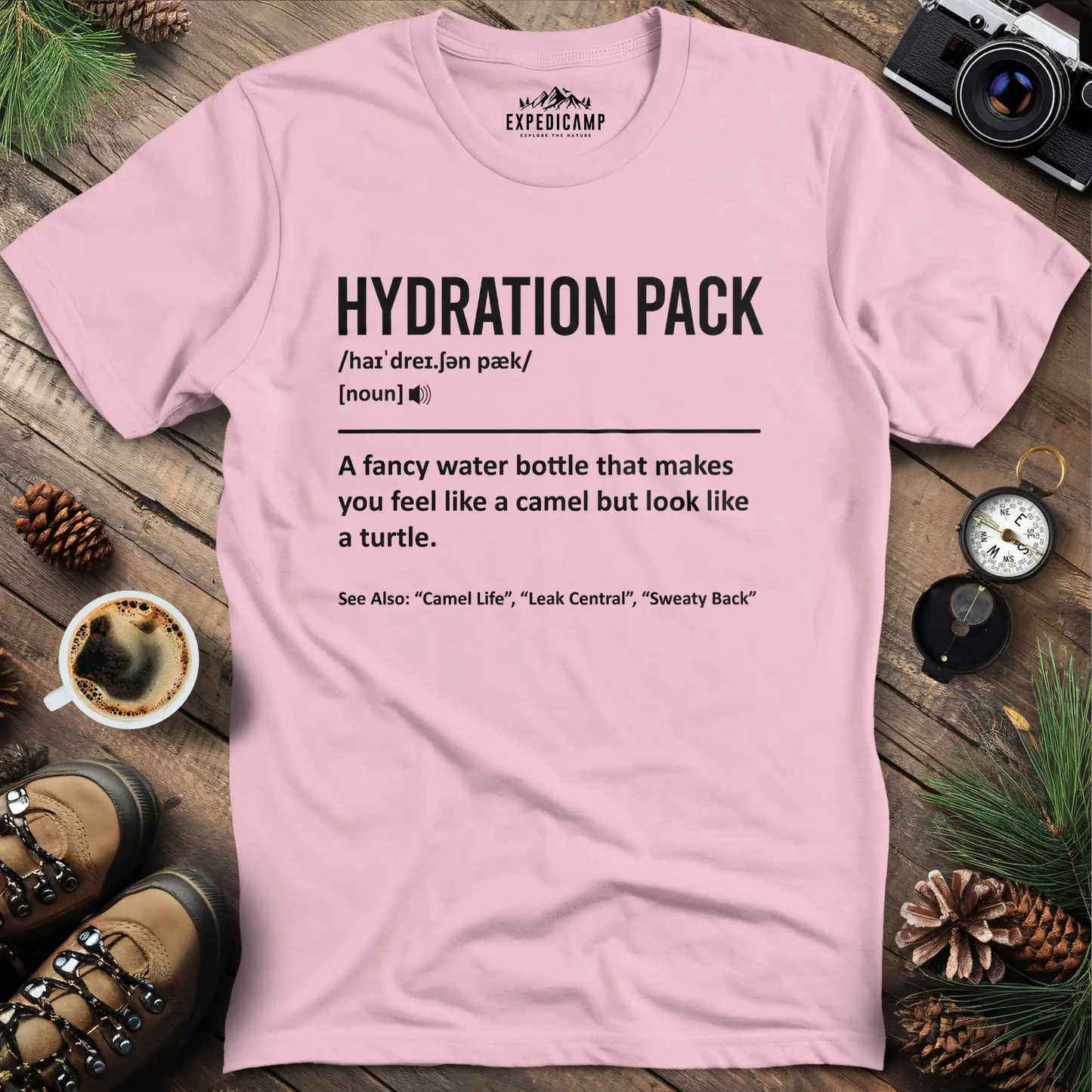 Hydration Pack Definition T-Shirt