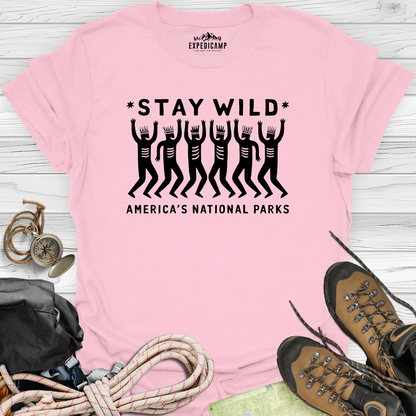 Stay Wild America's National Parks T-Shirt