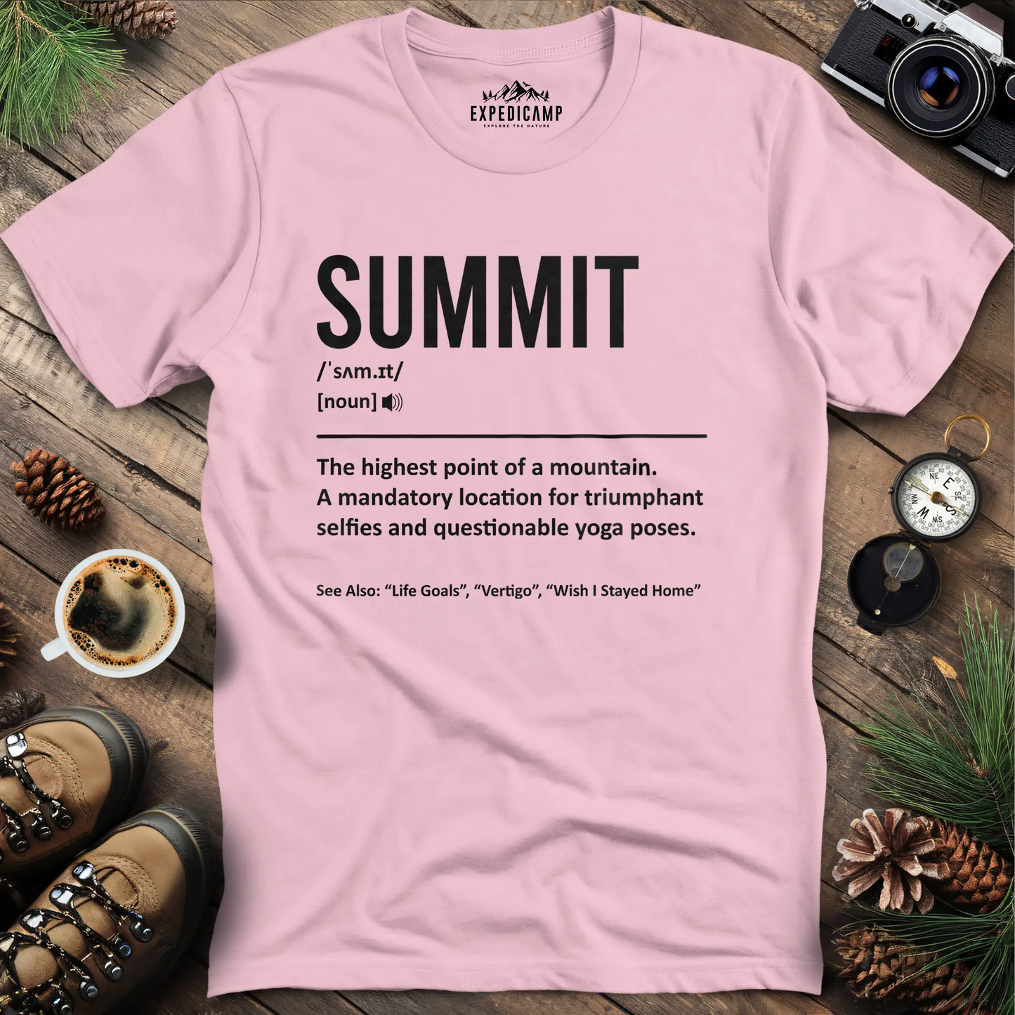 Summit Definition T-Shirt