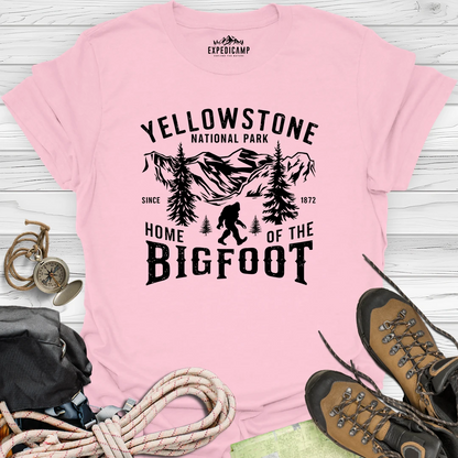 Yellowstone Home Of The Bigfoot National Park T-Shirt