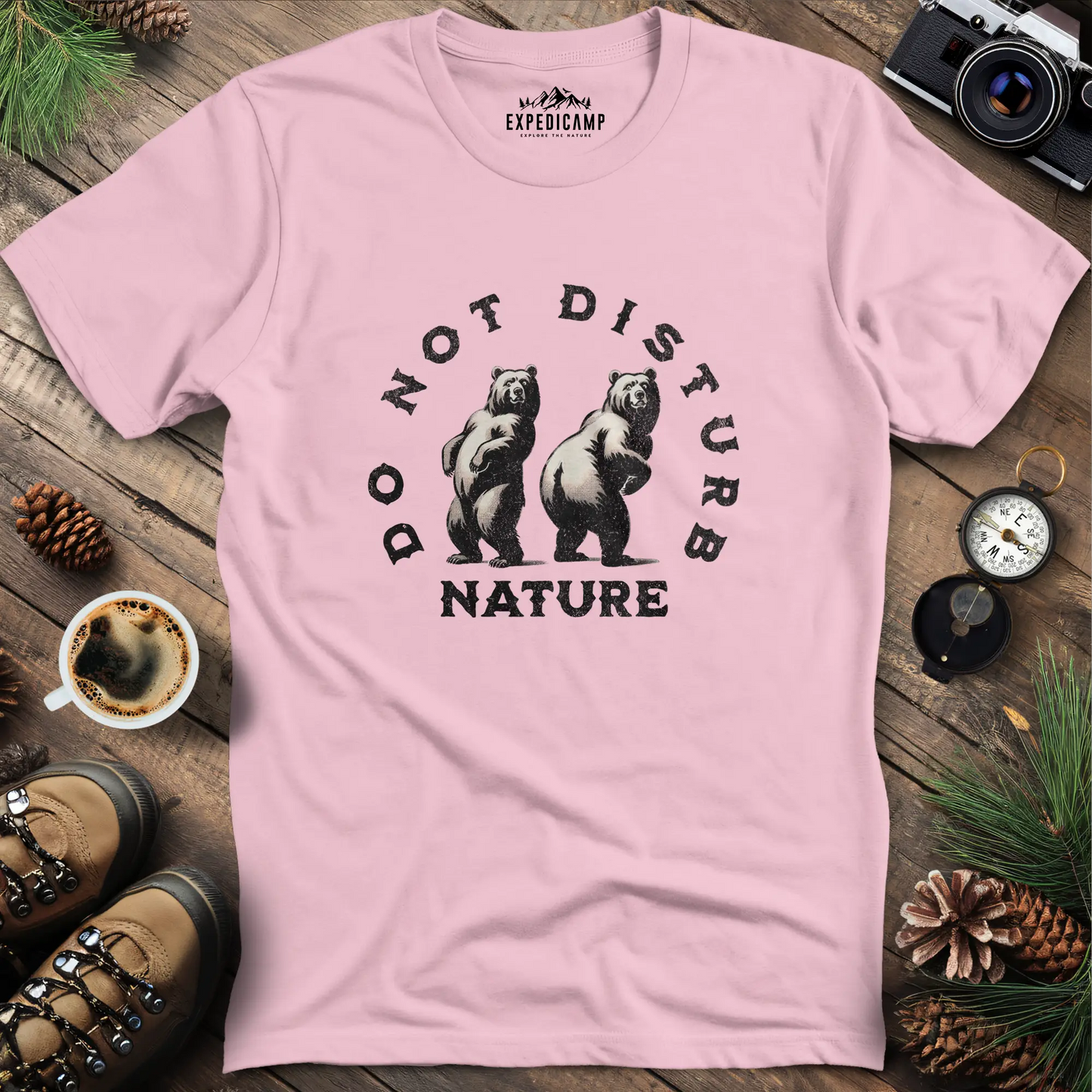 Do Not Disturb Nature - Bears T-Shirt