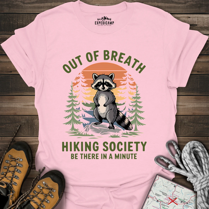 Out Of Breath Hiking Society T-Shirt