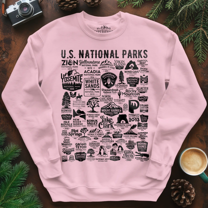 63 National Parks Vintage Logo Sweatshirt