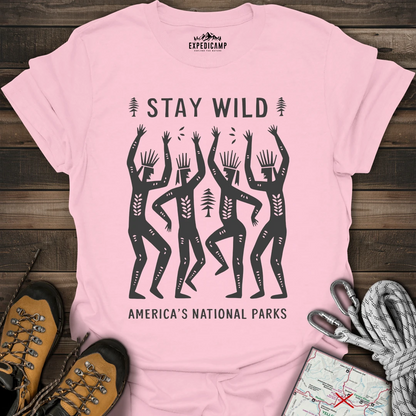 Stay Wild America's National Parks T-Shirt