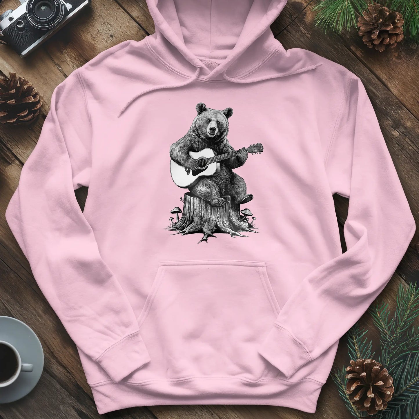 Bear Guitar Hoodie