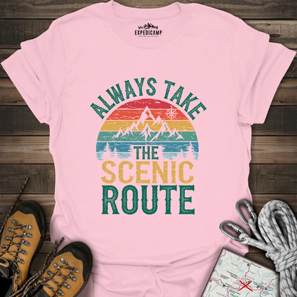 Always Take Scenic Route T-Shirt