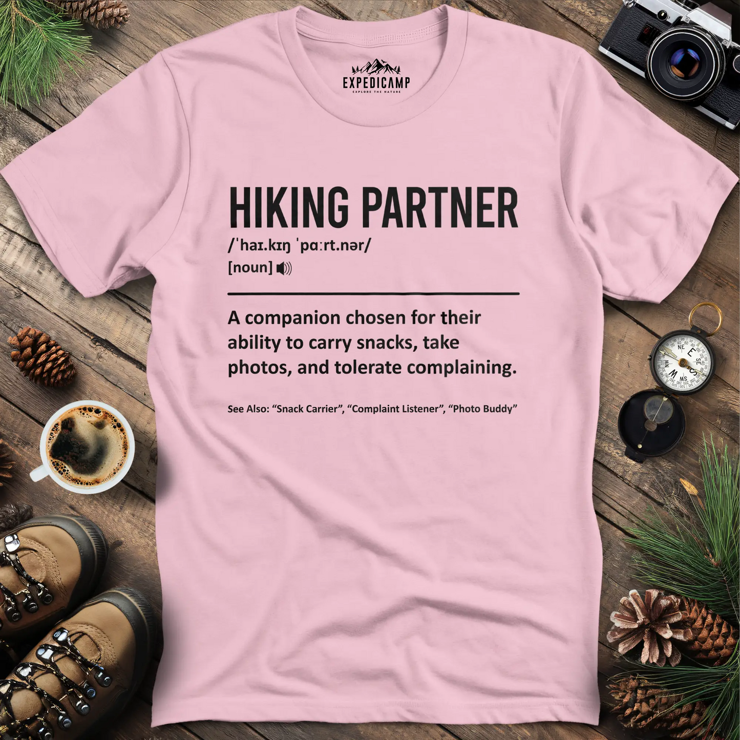 Hiking Partner Definition T-Shirt