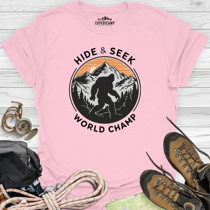 Bigfoot Hide And Seek World Champ T-Shirt